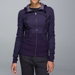 Lululemon Dance Studio Jacket III,
Black Grape